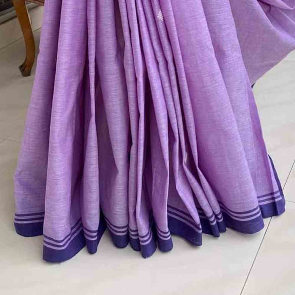 Enchanted Lavender Bawan Buti Saree